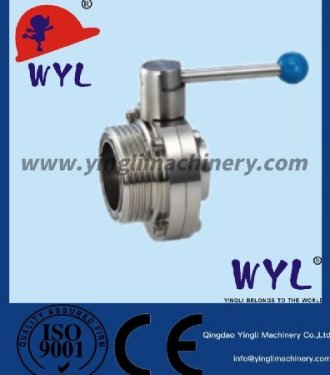 Welded Threaded Butterfly Valve (Sanitary)