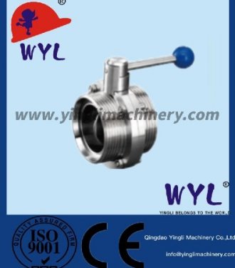 Threaded Butterfly Valve (Sanitary)